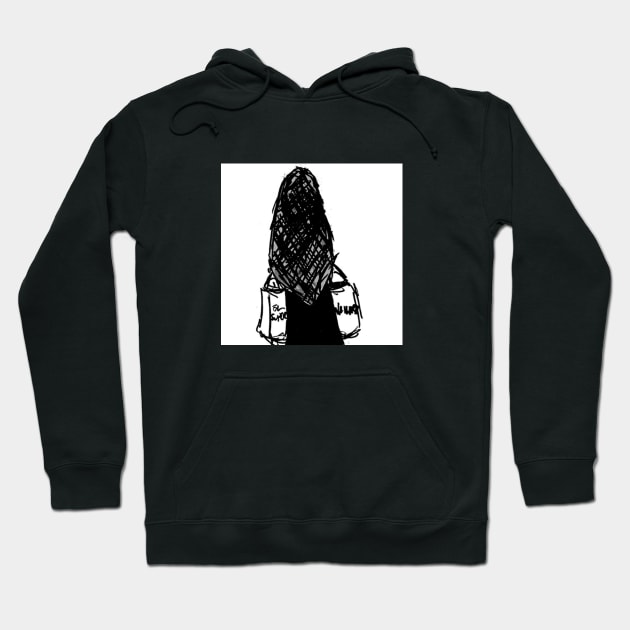 Madre sketch Hoodie by msgeek